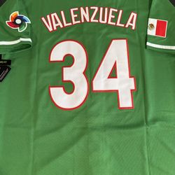 México Fernando Valenzuela Jerseys. New 