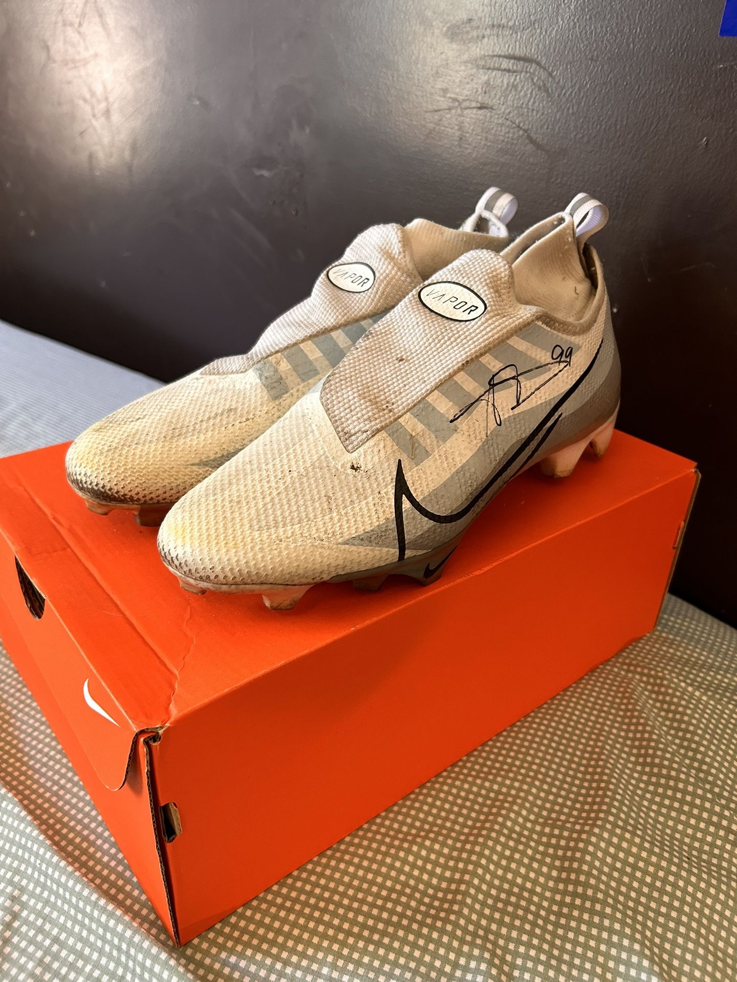 Aaron Donald Signed Cleats