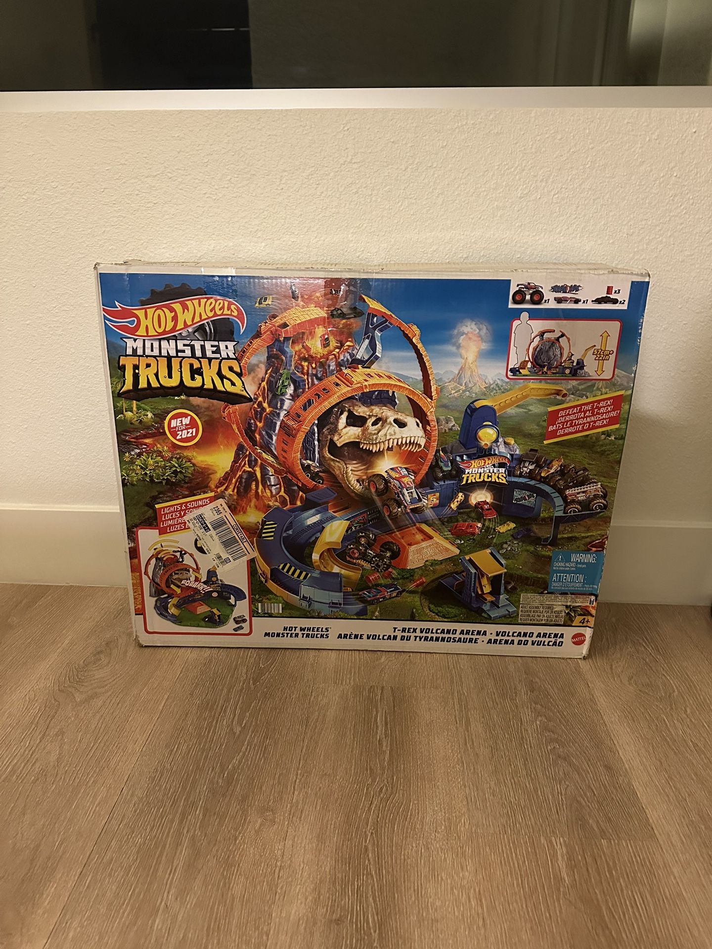 Hot Wheels Monster Truck 🛻 T-Rex Track 