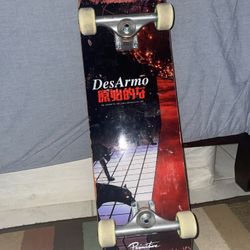 Primitive Skateboard With Independent Trucks 