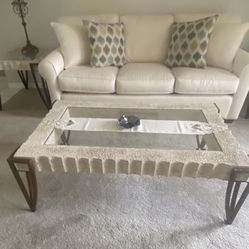 Coffee Table and 2 Matching End Tables.