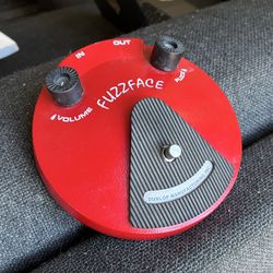 Dunlop Fuzz Face Red Full Size Guitar Effects Pedal