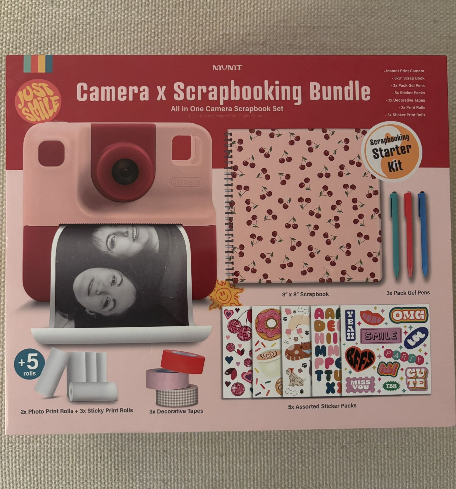 Instant Digital Camera Scrapbooking Bundle