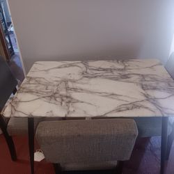 Marble Table Set
