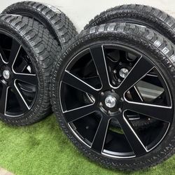 NEW 24 inch matt black black asanti wheels and atturo xt 285/40r24 tires