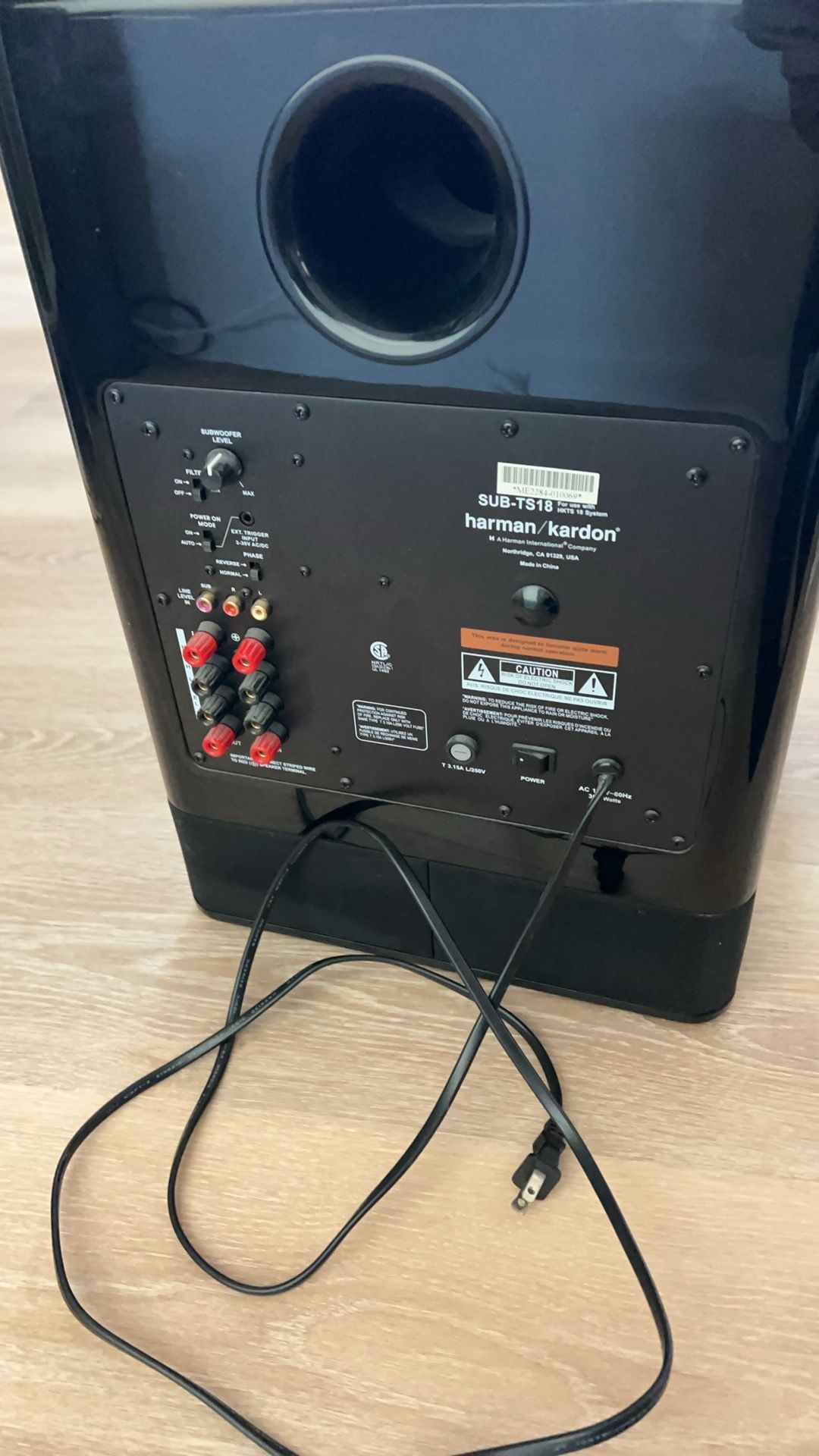 Harman Kardon HKTS18 set