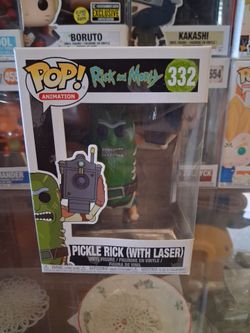 Funko Pop!Rick and Morty - Pickle Rick with Laser