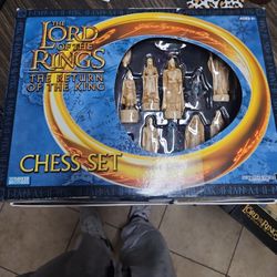 Lorf Of Rings Thie Return Of The Ki.g Chess Set