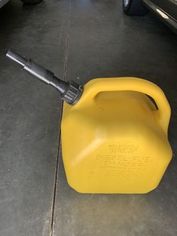 5 Gal. Diesel Can - Full With Diesel