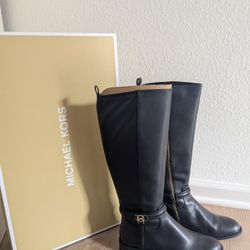 Michael Kors Leather Boots