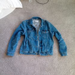 Men's Jean Jacket Size Large 