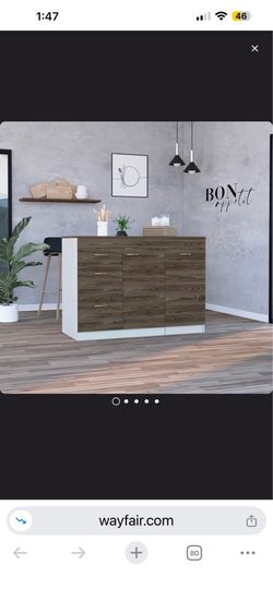 Tuhome Grecia Kitchen Base Cabinet