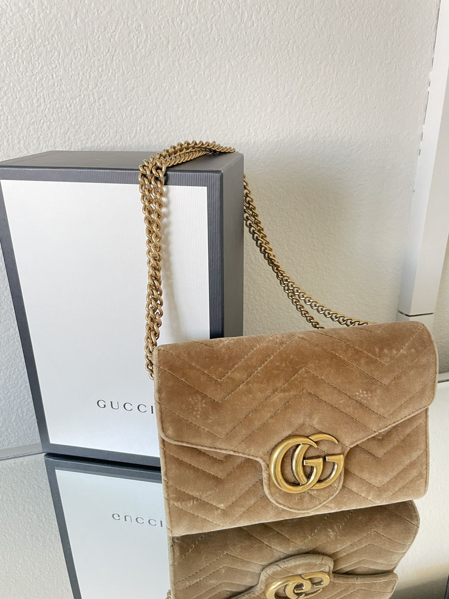 Gucci Wallet Marmont On Chain