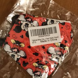 2 Seprate Mickey Face Masks
