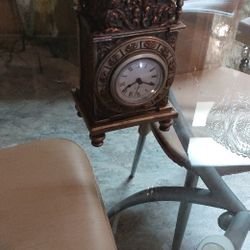 Antique Bronze Clock