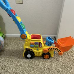 Vtech Push and Pop Bulldozer