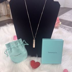 Tiffany & Co Bar Pendent 