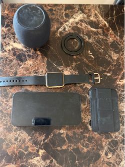 iPhone, speaker, watch, magnet wallet & etc.