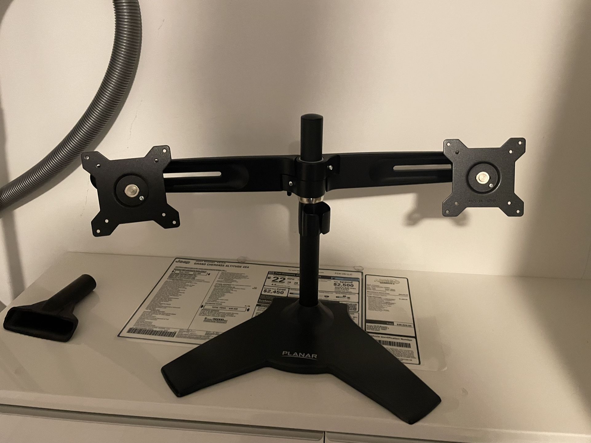 Dual monitor holder