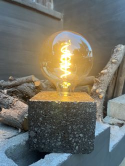 Concrete Lamp 