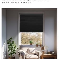Free No Tool Black Out Blind 36x72