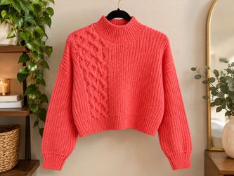 Pink Express Knit sweater