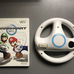MARIO KART with WHEEL for Nintendo WII