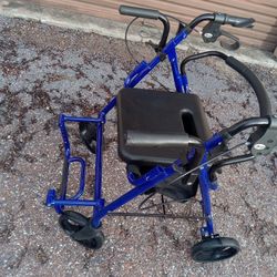 Rollator / Transport Chair Combo