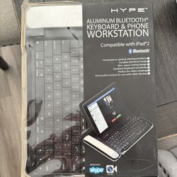 Hype Deluxe All-In-One Bluetooth Keyboard Workstation