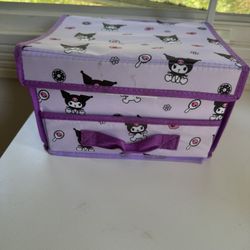 Kuromi Fabric Storage Drawer
