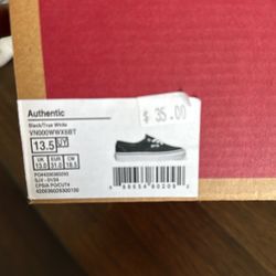 Vans Para Niñ@ 13.5 New