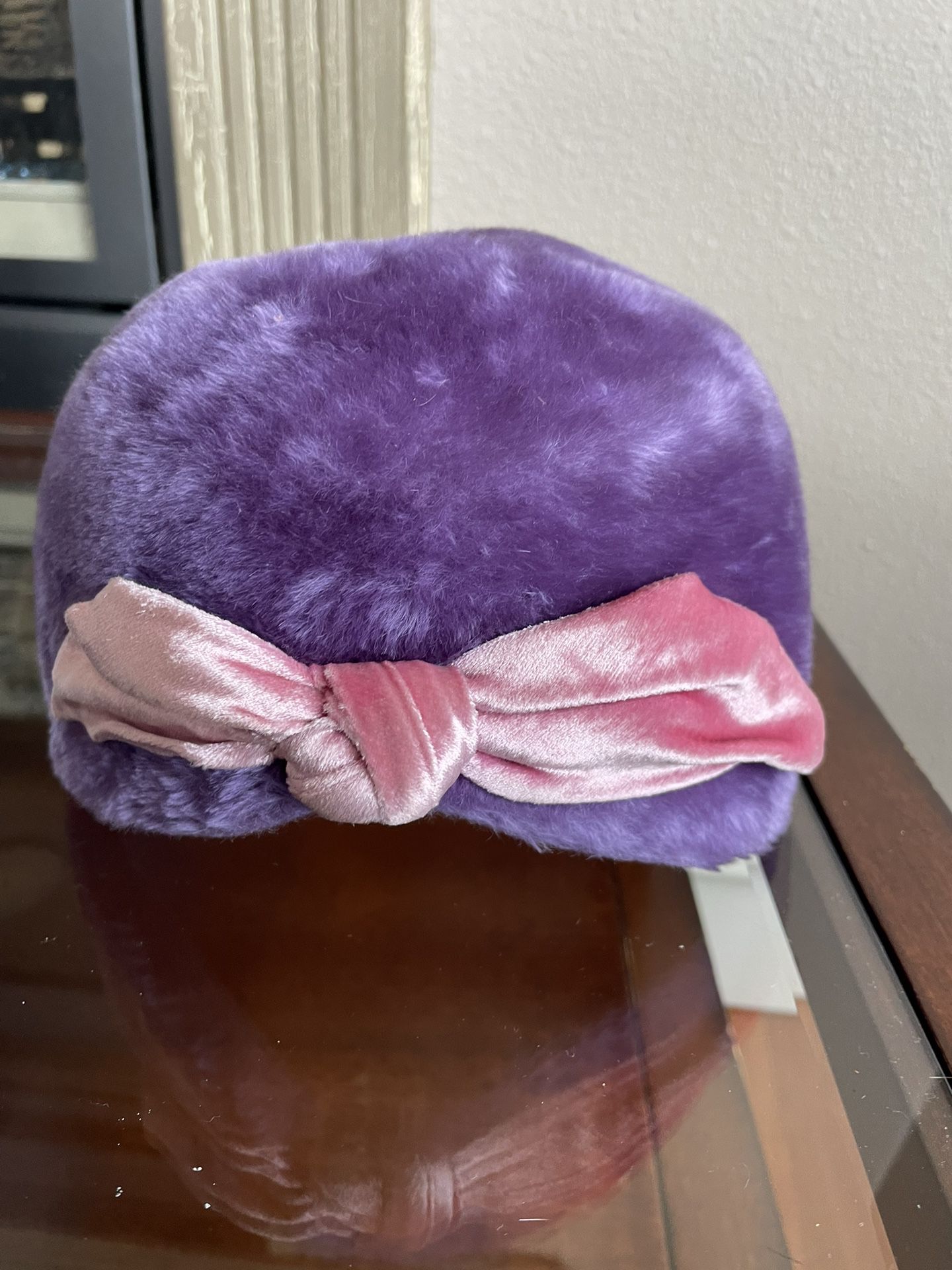 Vintage Purple And Pink Hat