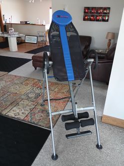 Elite Fitness Inversion Table – Breathable Mesh Back Decompression Therapy MachineRelieve daily back tightness, alleviate sciatica, and decompress you