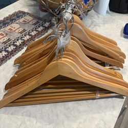 Wooden hangers