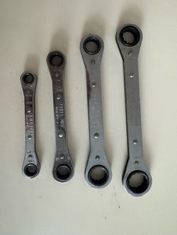 Vintage Craftsman USA Double Box-End Wrench Set – 4 Piece SAE