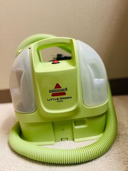 BISSELL Little Green Mini Carpet & Upholstery Cleaner in great condition! Only one person has used it, and it works very well. Perfect for cleaning ca
