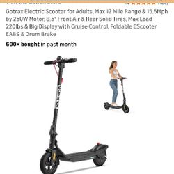 (Brand New) Electric Scooter 15.5mph