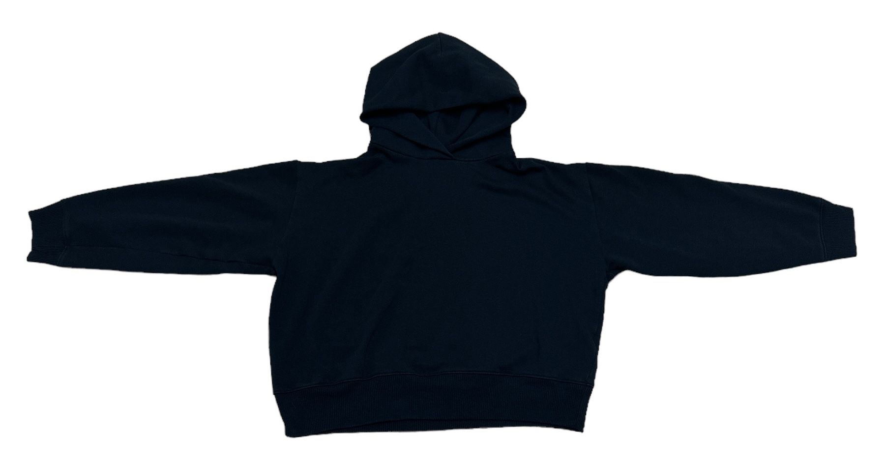 A New Day Women’s Hoodie Medium Black Fleece Sweatshirt
