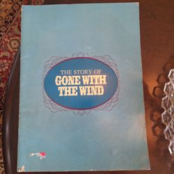 Vintage - The Story of Gone With the Wind Movie Souvenir Brochure 1967 Bob Thomas