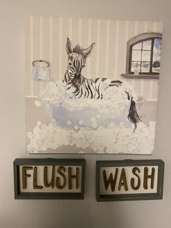 Bathroom decorations 