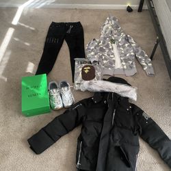 Moose Knuckles Amiri Jeans Bape Hoodie Bottega Venta 