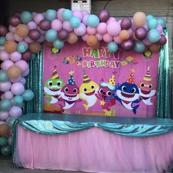 Baby shark Balloon Decoration