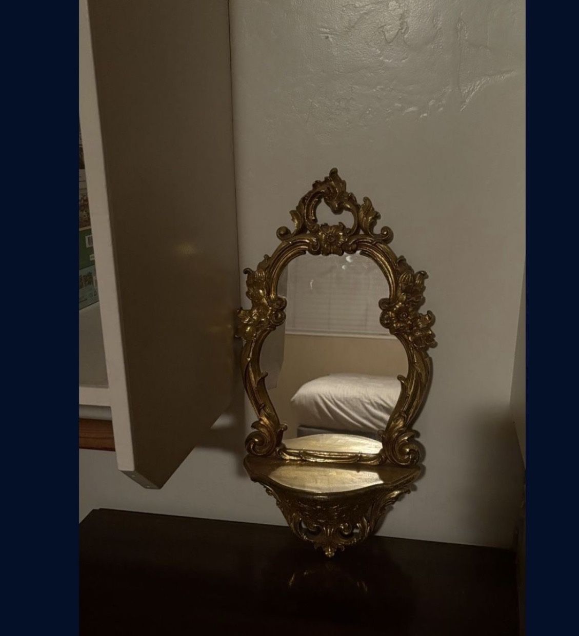 Vintage Hollywood Hanging Mirror
