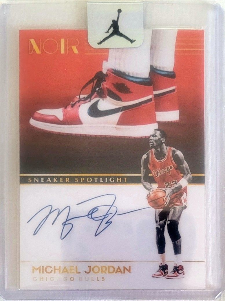 💥MICHAEL JORDAN *CUSTOM* PANINI NOIR SNEAKER SPOTLIGHT💥