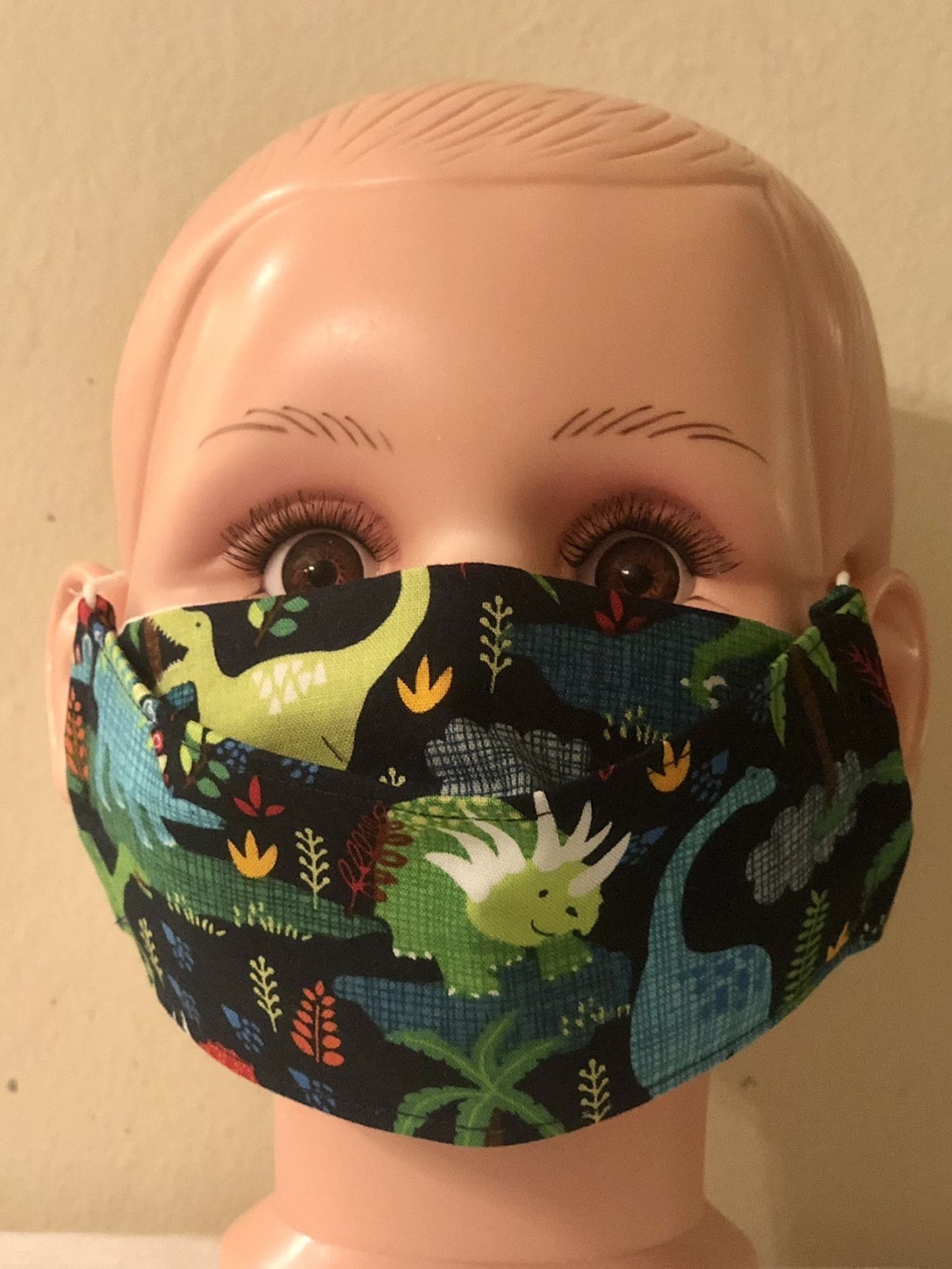 Dinosaurs Kid Size 3D Face Mask