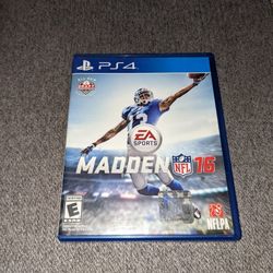 Madden NFL 16 Ps4