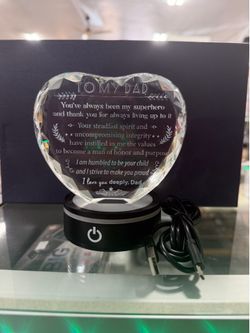 Dad Gifts with Colorful LED Base