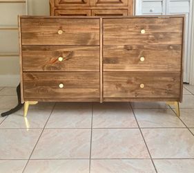 Mid- Century style dresser/ drawers/ chest . Firm price!