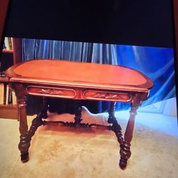 Leather Top Desk 