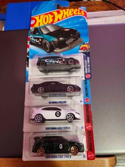 Hot Wheels Honda 4-Pack Bundle